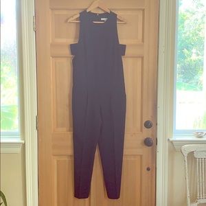 Navy, Trina Turk Side Cutout Jumpsuit